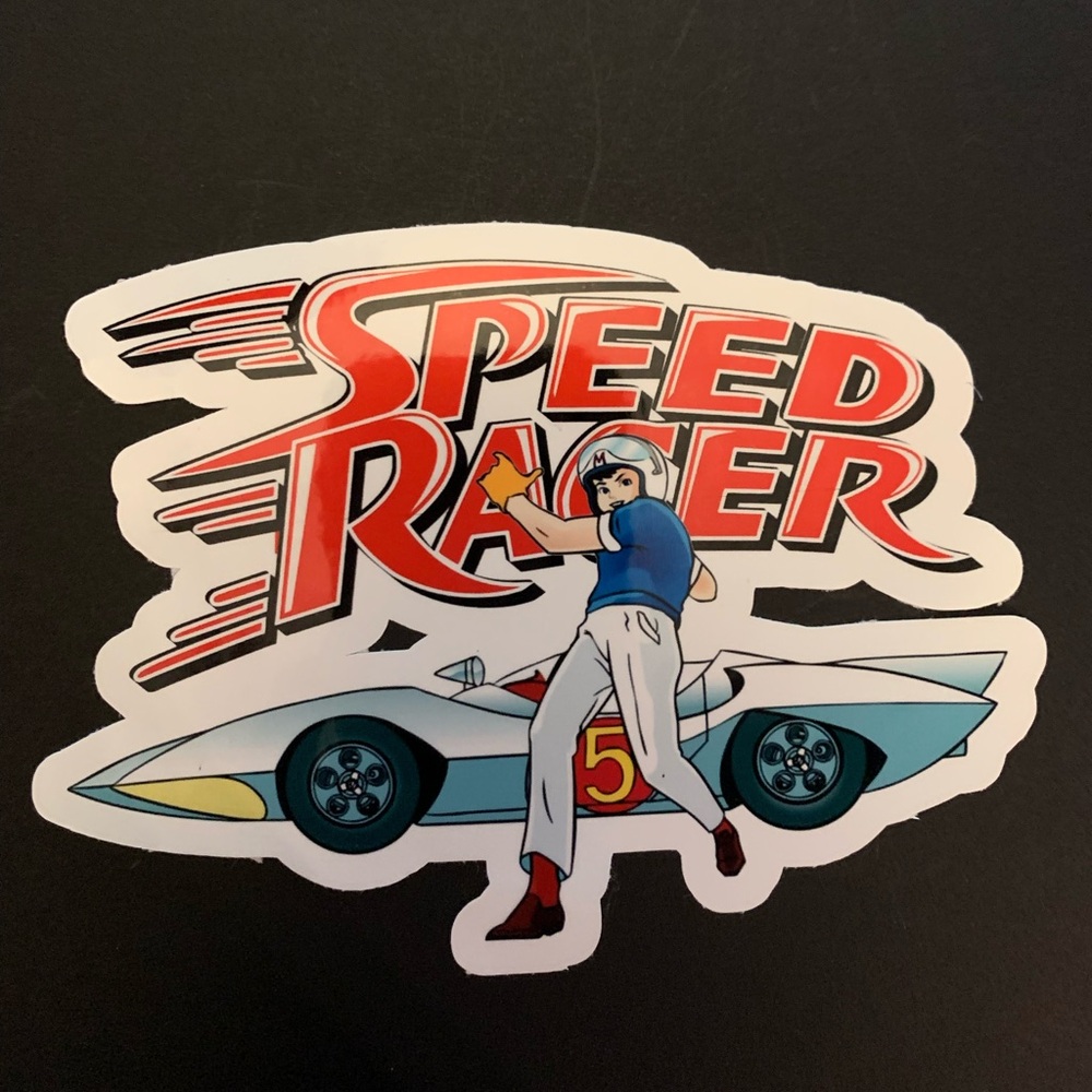 Go speed racer water proof sticker